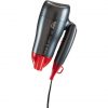 Solis Home & Away 3791 Hair Dryer with Ion Technology and Wave Nozzle 1800W Anthracite/Red