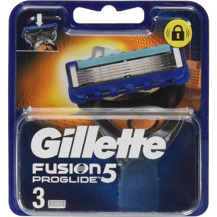 Gillette Fusion ProGlide Manual Razor Blades - Pack of 3