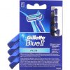 Gillette Blue II Plus Disposable Razor - Pack of 4