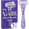 Gillette Venus Deluxe Smooth Swirl Women's Razor 1 Blade 5 Durable Blades