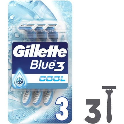 PARAFARM Gillette Blue 3 Razor Cool.PA Standard Single