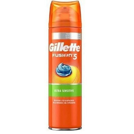 Gillette Fusion 5 Ultra Sensitive Shaving Gel for Sensitive Skin 200ml