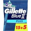 Gillette Blue II Plus Disposable Blades for Men