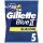 Gillette Blue Ii Men's Disposable Razors - Slalom 5 Pieces