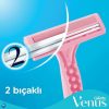 Gillette Simply Venus Women's Disposable Razors with 2 Blades - Pack of 5