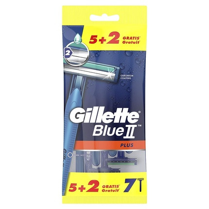 Gillette disposable razor Blue II Plus 5 +2