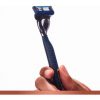 Gillette King C. Men's Razor with Trimmer for Precision, Beard Razor + Razor Blade, Navy Blue