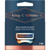 King C. Gillette Razor Men - 3 Refill Blades