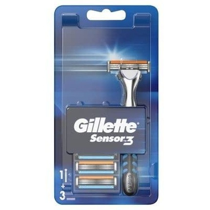 Gillette Sensor3 Razor with 3 Blades