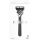 Gillette ProGlide Monochrome Men's Razor with Trimmer Blade for Precision and Glide Coating - Black