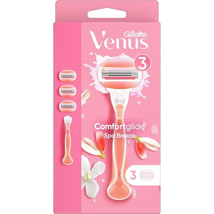 Gillette Venus Spa Breeze Razor with 3 Blades