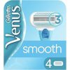 Gillette Venus Smooth Women's Razor Blades 4 Replacement Blades Triple Blade - Pack of 4