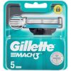 Gillette Mach 3 Refill Razor Blade Cartridges - Pack of 5