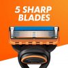 Gillette Fusion5 Razor Base with 1 Razor Blade for Men