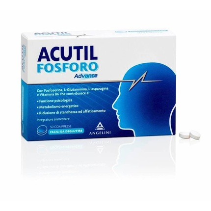 Angelini Acutil Fosforo Advance Dietary Supplement 50 Tablets