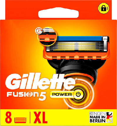 Gillette Fusion5 Power Razor Blades 8 Pack