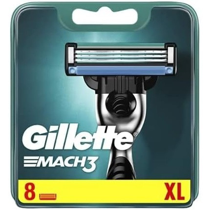 Gillette Mach3 Men's Razor Blade Designed with Precision Cut Steel