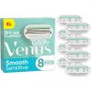 Gillette Venus Smooth Sensitive Women's Razor Blades 8 Replacement Blades with 5-Blade Technology