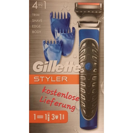 Gillette Styler 4 in 1 for Dry and Wet with Attachments and Blade