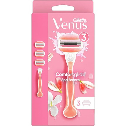 Gillette Venus Spa Breeze Razor with 3 Refills