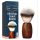 King C. Gillette Beard Care Shaving Brush for Men with Soft Bristles and Wooden Handle - Barber-Level Shaving Experience - Gift for Men