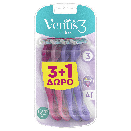 Gillette Venus 3 Color Razor