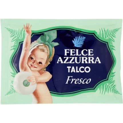 PAGLIERI Felce Azzurra FRESCO Body Powder Talc 100g Refill Bag