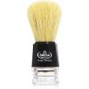 Omega of Italy Boar Hair Shaving Brush with Black/Clear Plastic Handle