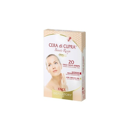 Cera di Cupra Hair Removal Strips for Face and Sensitive Areas Dermatologically Tested