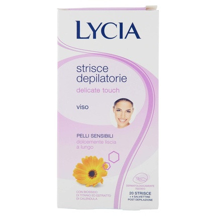 Lycia Face Professional 20 Depilatory Strips 10ml