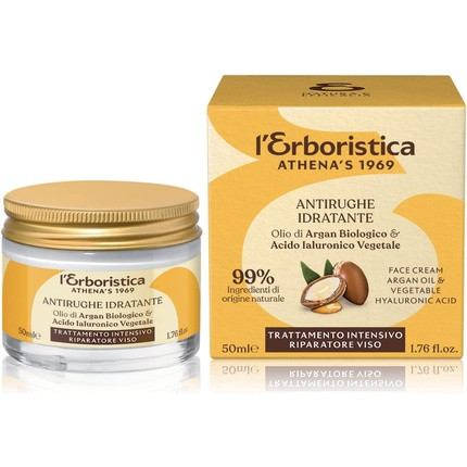 Erboristica Argan Oil + Hyaluronic Acid Face Cream 50ml