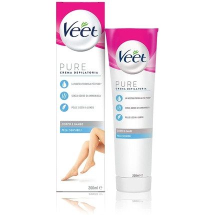 Veet Silk & Fresh Technology Shaving Cream for Sensitive Skin 200ml