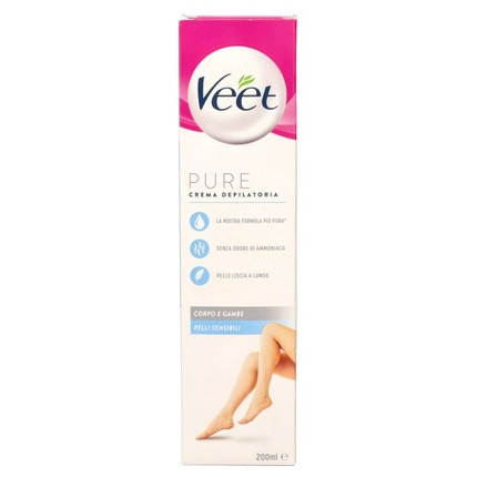 Veet Pure Depilatory Cream For Sensitive Skin - 200ml