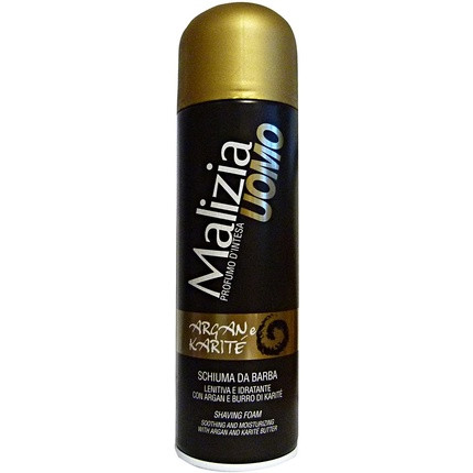 Malizia Uomo Shaving Foam with Argan and Shea Butter 300ml