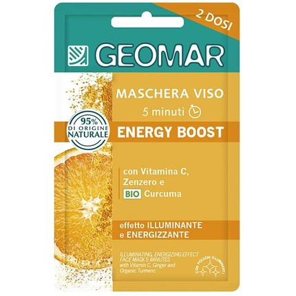 Geomar Energy Boost Vit.C Ginger and Turmeric Face Mask