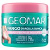 GEOMAR White Clay Mud Against Cellulite Imperfections Sensitive Skin 95% Natural Origin With Tris Salts Sea Salt Epsom and Dead Sea Made in Italy 600g