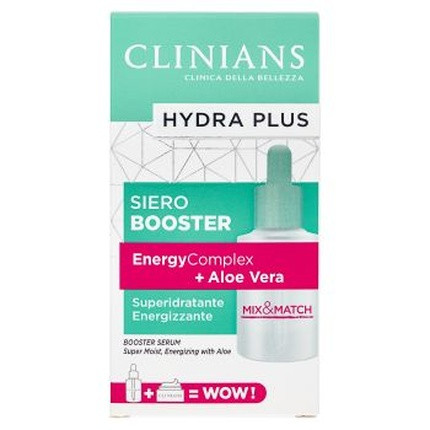 Clinians Hydra Plus Serum Booster Energy Complex Aloe Vera 30 Ml