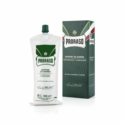 Proraso Shaving Soap In Bladder Refreshing And Toning 500ml