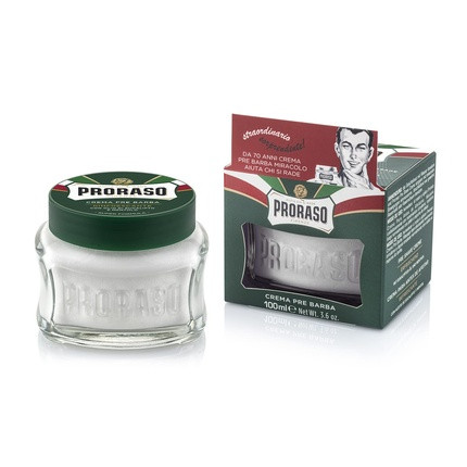 Proraso Pre Shave Cream Refreshing and Toning with Eucalyptus Oil and Menthol 100ml