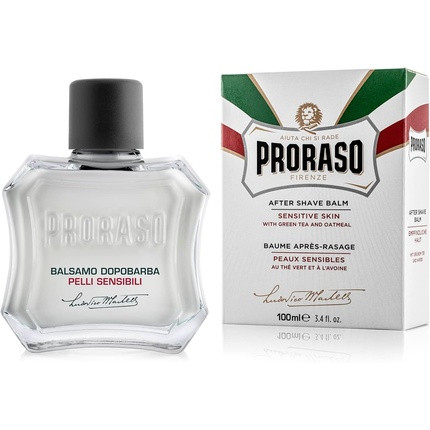 Proraso Aftershave Balm For Sensitive Skin 100ml - White