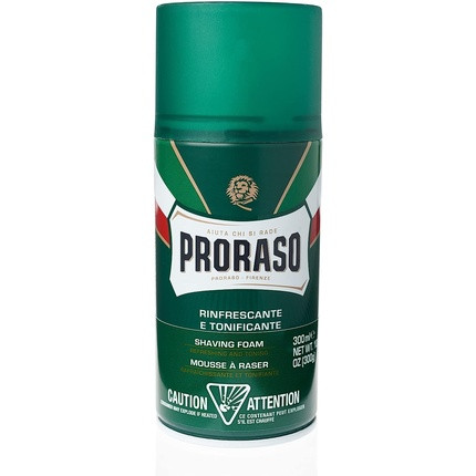 Proraso Green Refresh Shaving Foam 300ml