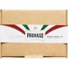 Proraso Travel Sized Shaving Kit for Men Pre-Shave Cream, Shaving Cream, After Shave Balm & Boar-Bristle Brush for All Skin Types