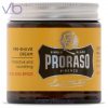 PRORASO Single Blade Wood and Spice Pre-Shave Protective Cream 100ml