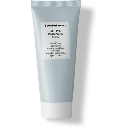 Comfort Zone Active Pureness Clay Mask 60ml Bottle Creamy Clay Mask with Kaolin Green Clay Mattifying Purifying Radiant Skin Vegan Reduces Appearance of Pores Natural Ingredients