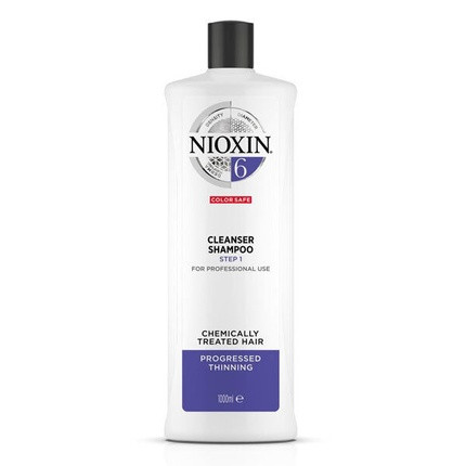 Nioxin System 6 Cleanser Shampoo 1000ml