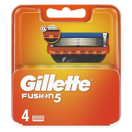 Gillette Fusion 5 Razor X4 - Men's