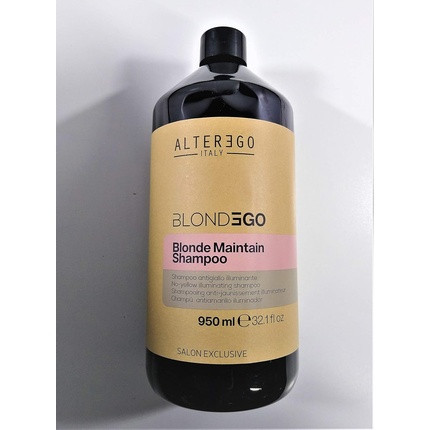 Alterego Blonde Maintain Shampoo Antiyellow for Blonde Hair 950ml