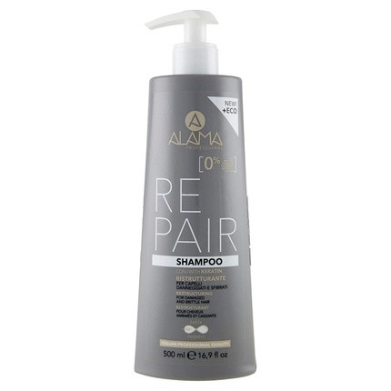 Alama Repair Restructuring Shampoo for Damaged and Frizzy Hair 500ml