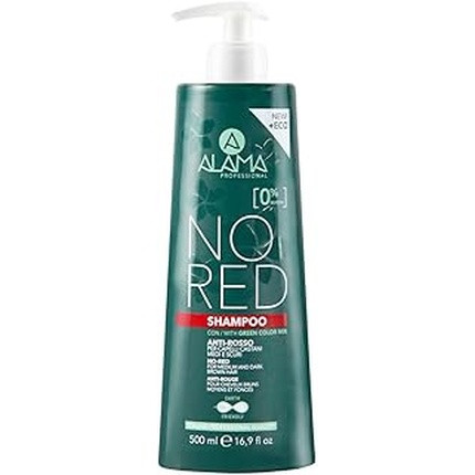 Alama Alama No Red Shampoo Anti-Red For Medium And Dark Brown Hair 500ml