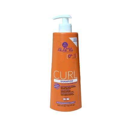 Alama Professional Curl Definition Curly Shampoo for Soft, Firm, Elastic Hair 500ml